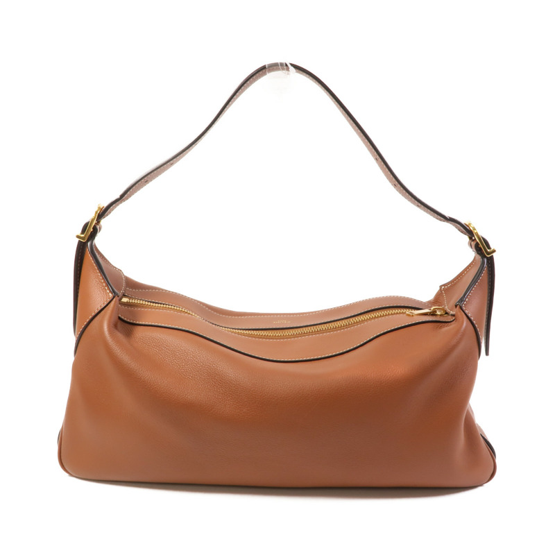 CELINE 牛皮皮革Romy Medium金扣肩背袋-1