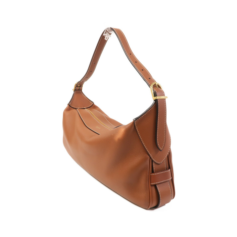 CELINE 牛皮皮革Romy Medium金扣肩背袋-2