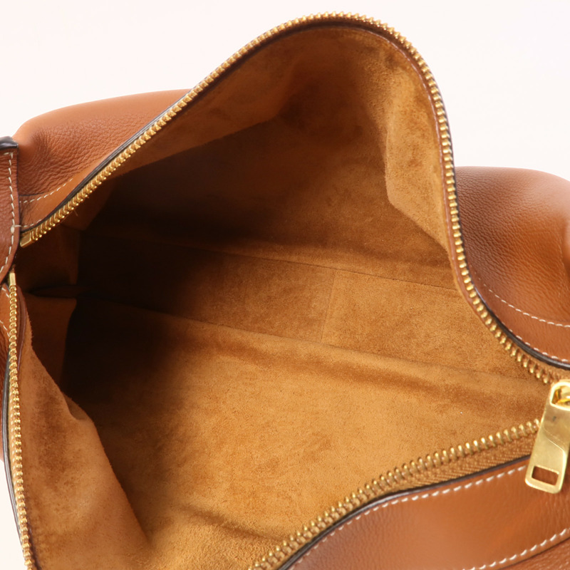 CELINE 牛皮皮革Romy Medium金扣肩背袋-11