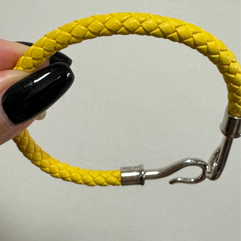 Hermes 招財黃編織手鍊/手環-2