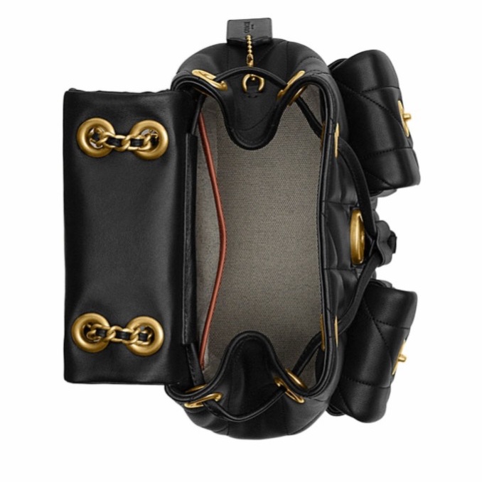 Coach 女士 絎縫雙肩包均碼碼21cm*13.5cm*22.5cm-1