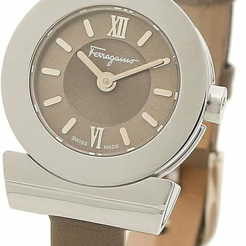 Salvatore Ferragamo SF4302021 Gancini 女士腕錶,灰色-3