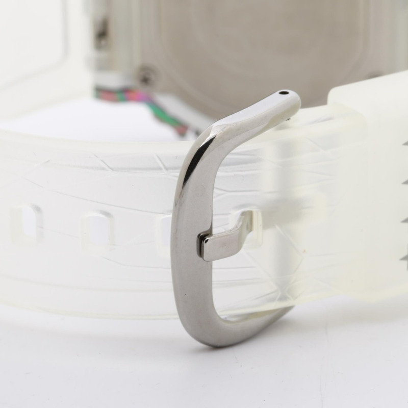 卡西歐 G-SHOCK 40 週年紀念版探險家之石系列數位女錶 GMS5640GEM7JR 透明樹脂不鏽鋼-5