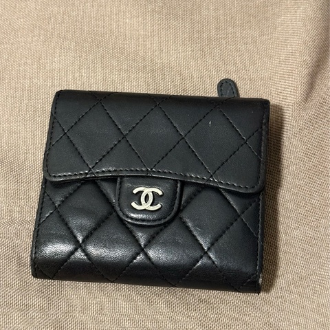 Chanel CF三折短夾