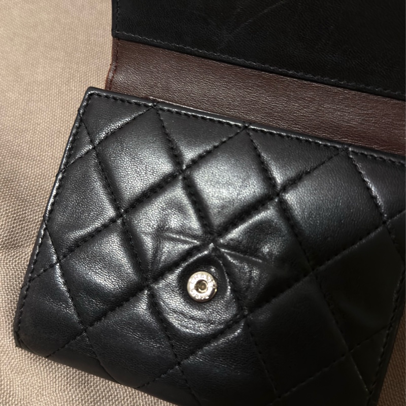 Chanel CF三折短夾-4