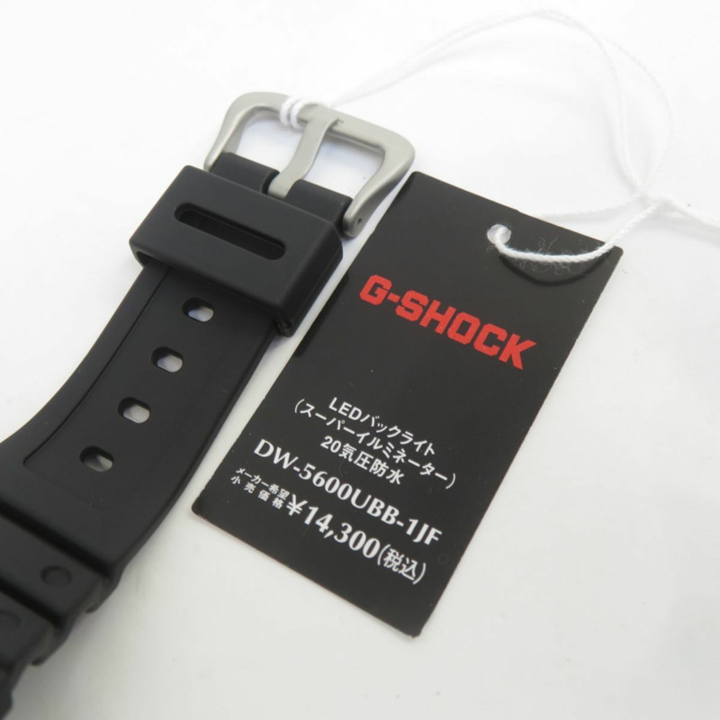 卡西歐 G-SHOCK DW-5600UBB-1JF 純色石英錶-5