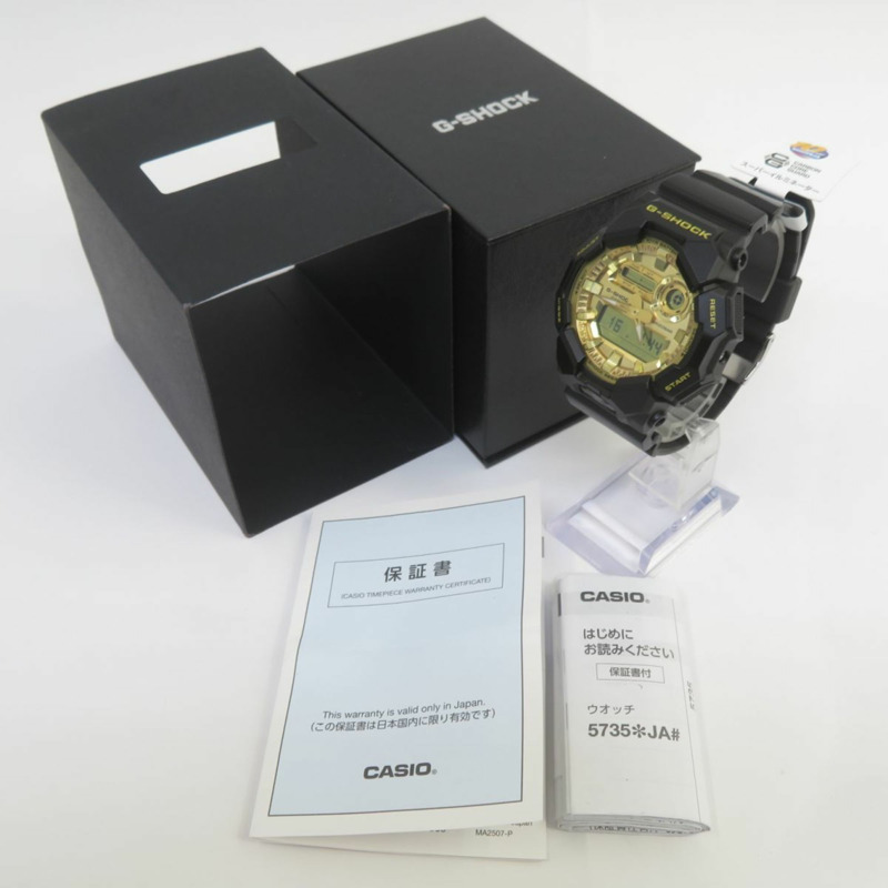 卡西歐 G-SHOCK GA-010GGB-1A9JF 指針/數位雙顯石英腕錶-6