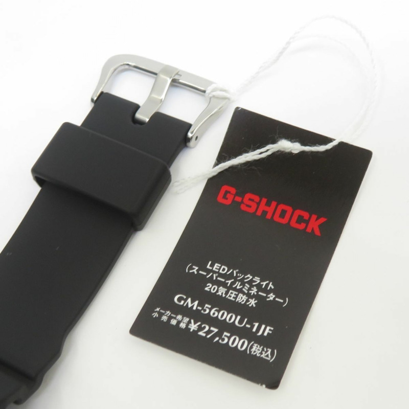 卡西歐 G-SHOCK 金屬錶圈 GM-5600U-1JF 石英錶-5