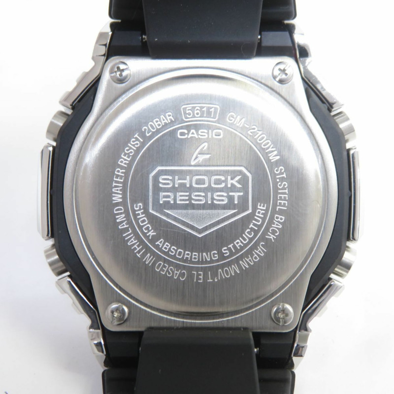 卡西歐 G-SHOCK 精美金屬系列 GM-2100YM-8ADR 石英錶-4