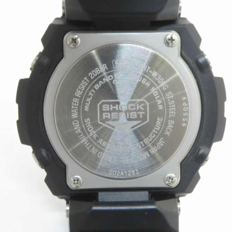 卡西歐 G-SHOCK GST-W300G-1A9JF G-Steel 多頻段 6 強韌太陽能手錶-4