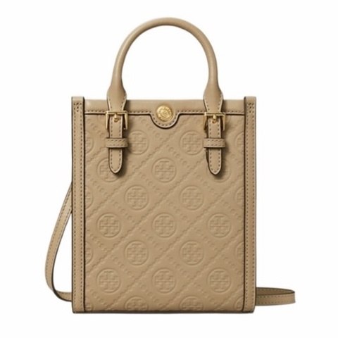 Tory Burch 女士 T MONOGRAM 迷你單肩包均碼碼16cm*6.5cm*18.5cm