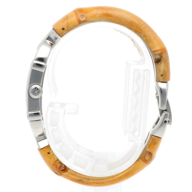 二手 Gucci 手錶,不鏽鋼 6800L 石英機芯,重新拋光,女士款。-2