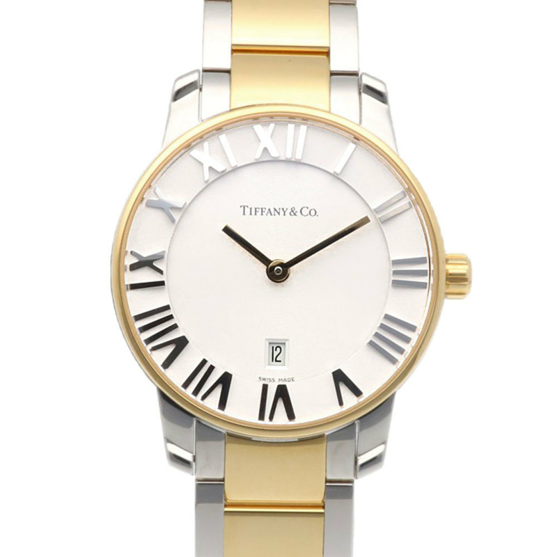 二手蒂芬妮 Atlas Dome 腕錶,GP Z1830.11.15A21A00A,石英機芯,翻新,女士,TIFFANY & Co.-0