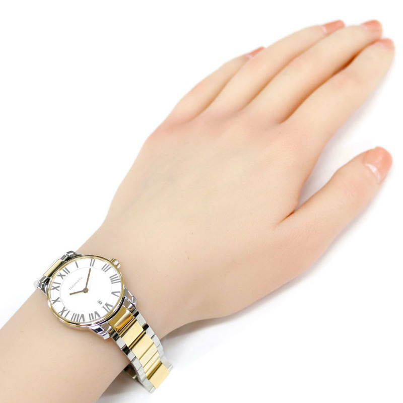 二手蒂芬妮 Atlas Dome 腕錶,GP Z1830.11.15A21A00A,石英機芯,翻新,女士,TIFFANY & Co.-1