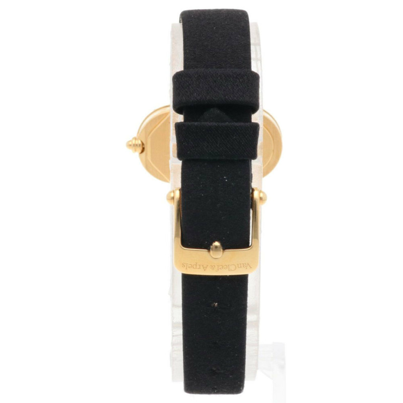 二手梵克雅寶 Alhambra 手錶,18k 金,石英機芯,136574,女士款,飾有珍珠母貝。-5