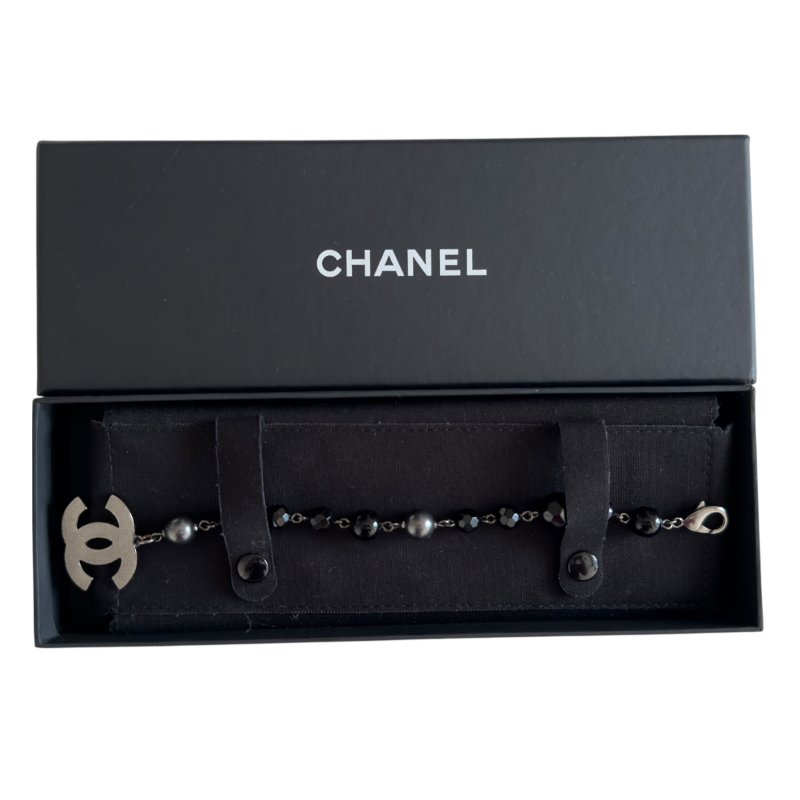 CHANEL CC 珠珠 手鏈-7