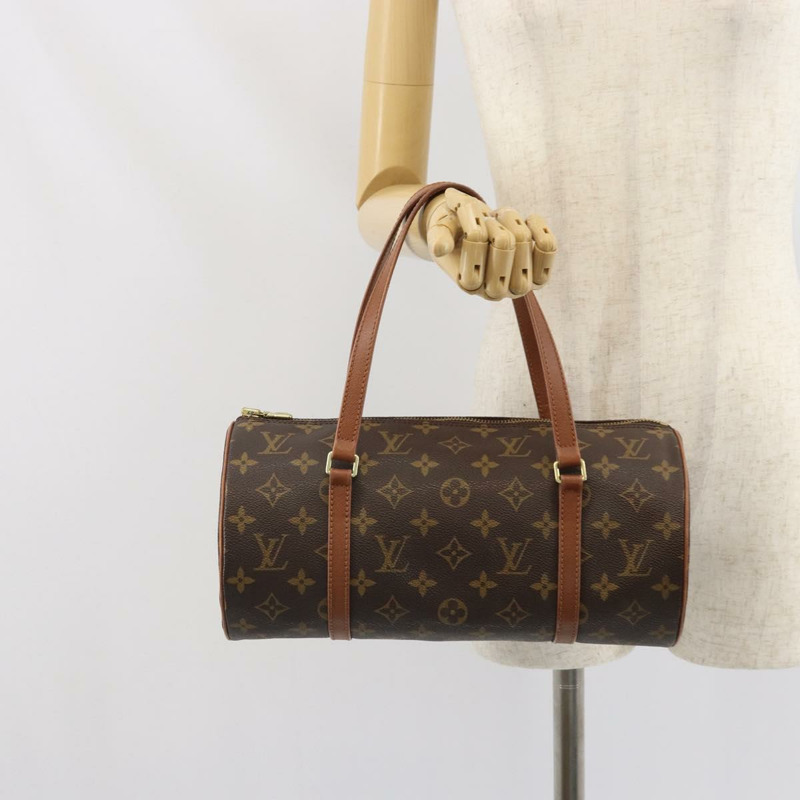 【日本直送】路易威登 Monogram Papillon 30 手提包 M51385 LV Auth ka2428V-20