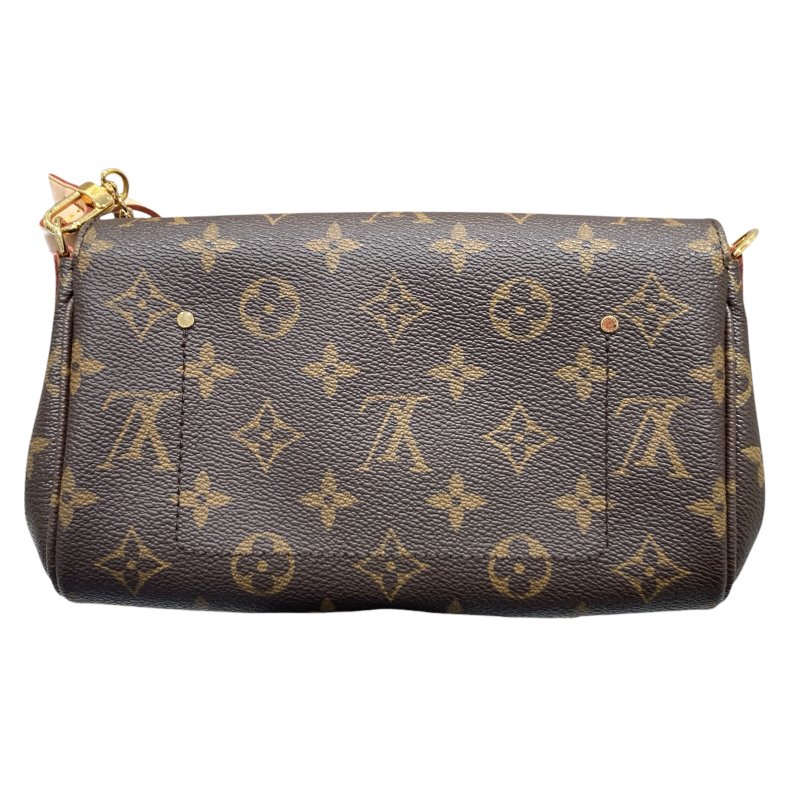 LOUIS VUITTON 路易威登 MONOGRAM FAVORITE PM M40718 單肩包 PVC帆布 老花 棕色-2