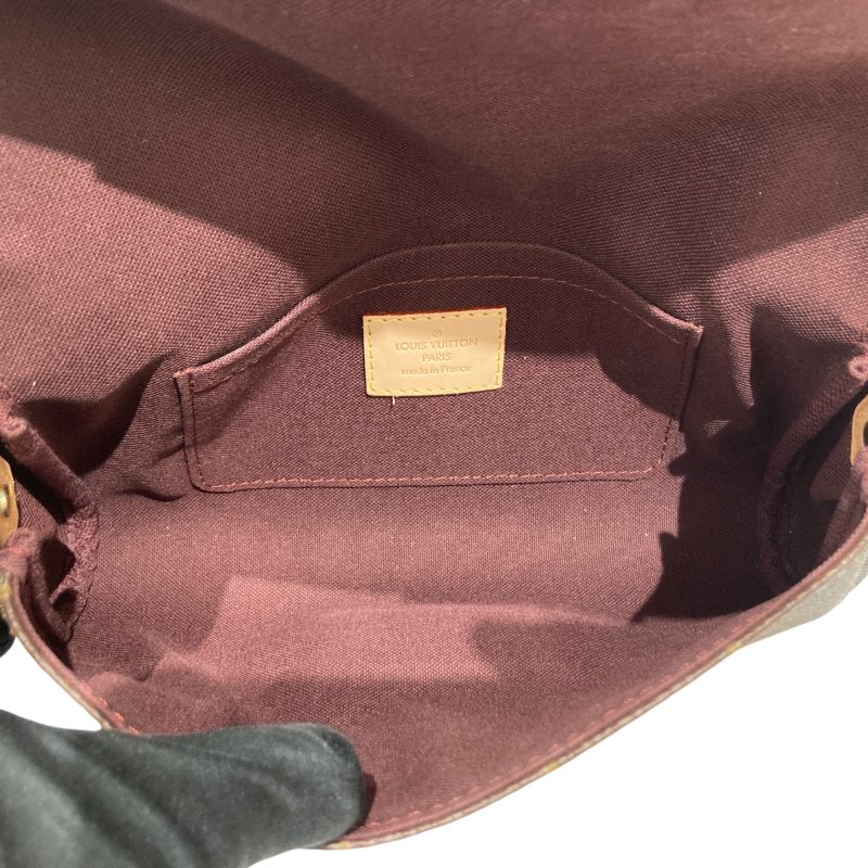 LOUIS VUITTON 路易威登 MONOGRAM FAVORITE PM M40718 單肩包 PVC帆布 老花 棕色-8