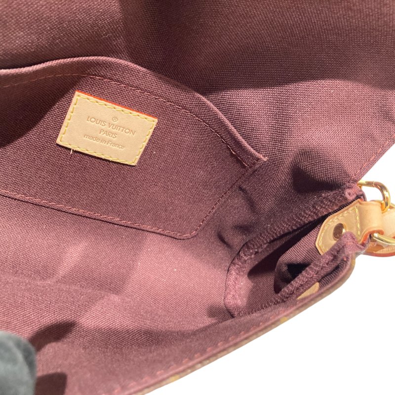 LOUIS VUITTON 路易威登 MONOGRAM FAVORITE PM M40718 單肩包 PVC帆布 老花 棕色-9