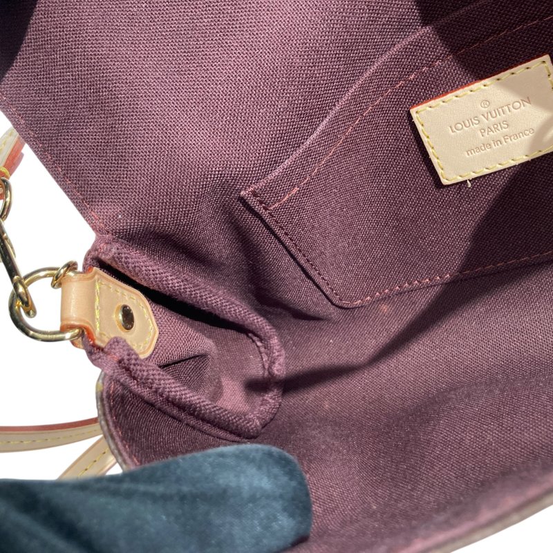 LOUIS VUITTON 路易威登 MONOGRAM FAVORITE PM M40718 單肩包 PVC帆布 老花 棕色-10