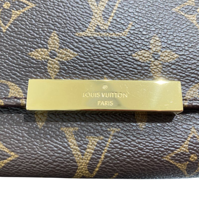 LOUIS VUITTON 路易威登 MONOGRAM FAVORITE PM M40718 單肩包 PVC帆布 老花 棕色-13
