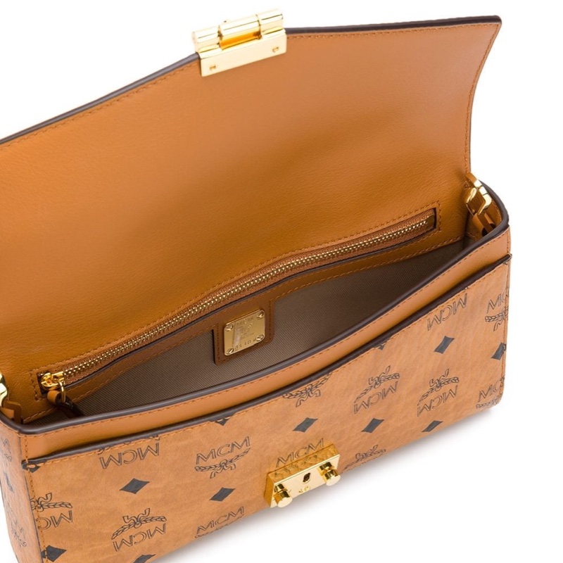 MCM 女士 Tracy中號徽標單肩包均碼碼23.5cm*5cm*13.5cm-3