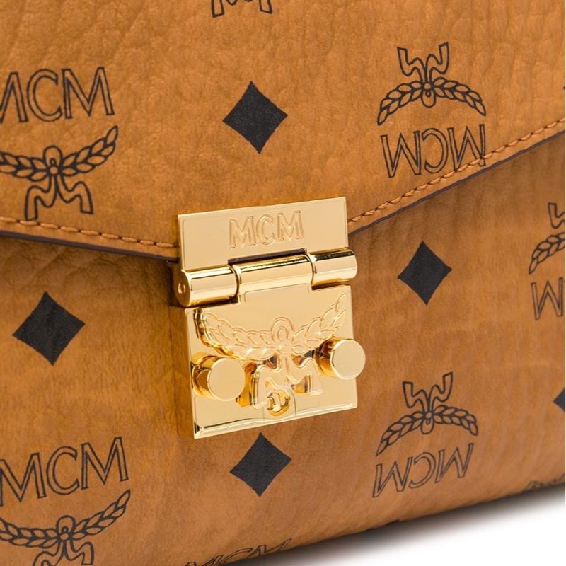 MCM 女士 Tracy中號徽標單肩包均碼碼23.5cm*5cm*13.5cm-4