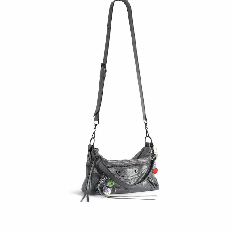 Balenciaga 男士 Le City Moto 小號火山岩飾物包均碼碼小號、28cm*11cm*18cm-7