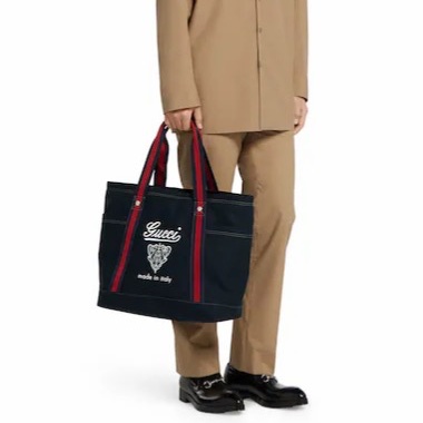 Gucci 男士 中號印花手提包均碼碼中號、39cm*19cm*45cm-8