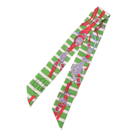 HERMES 絲質Twilly Scarf絲巾