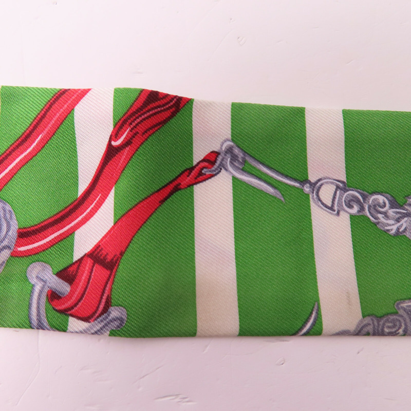 HERMES 絲質Twilly Scarf絲巾-4