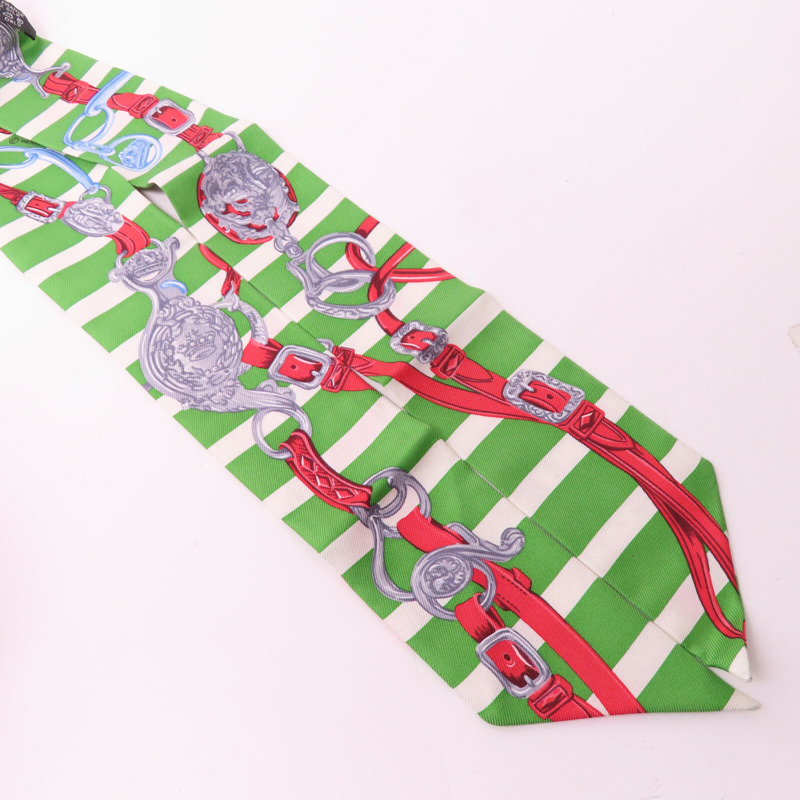 HERMES 絲質Twilly Scarf絲巾-7