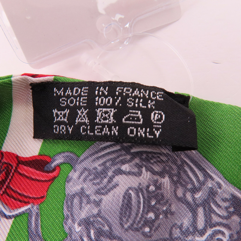 HERMES 絲質Twilly Scarf絲巾-9