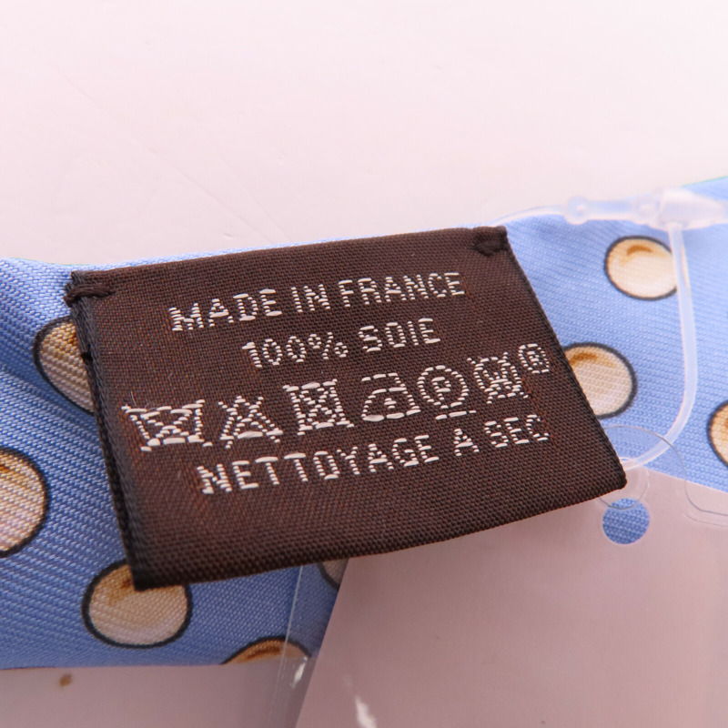 HERMES 絲質Twilly絲巾-6