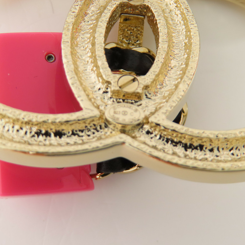 CHANEL 金屬/水鑽Brooch金扣胸針-5