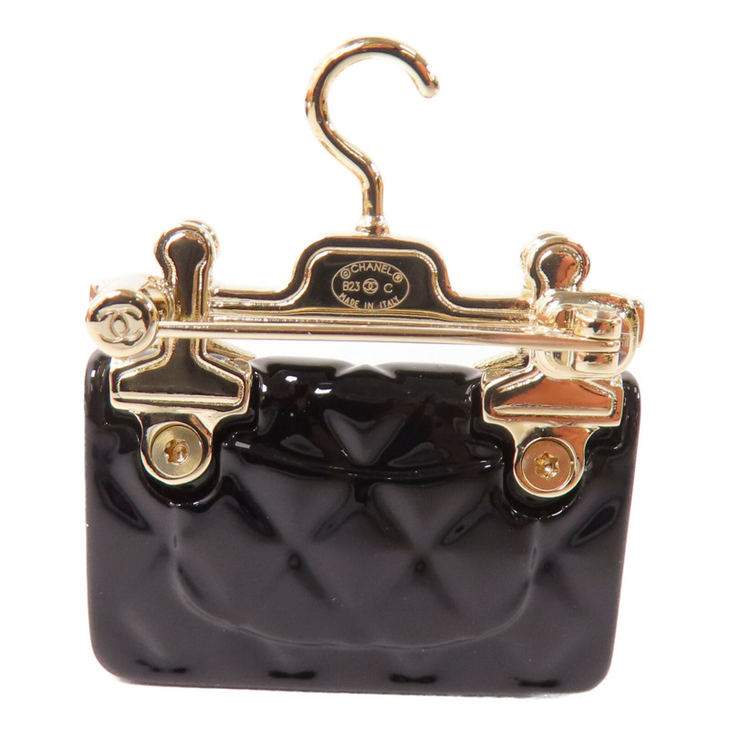 CHANEL 金屬Brooch金扣胸針-1