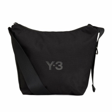 Y-3 男士 拉鍊單肩包 21.6cm*10.2cm*19cm