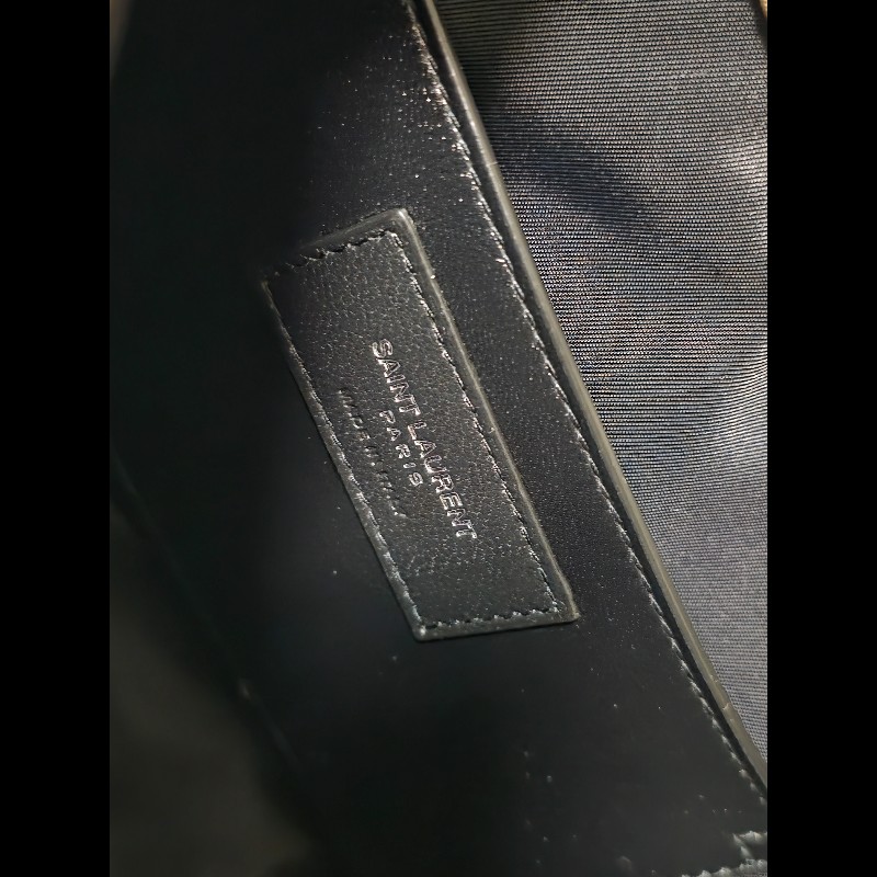 [全新] Saint Laurent YSL Niki nylon 卡其色小號-6