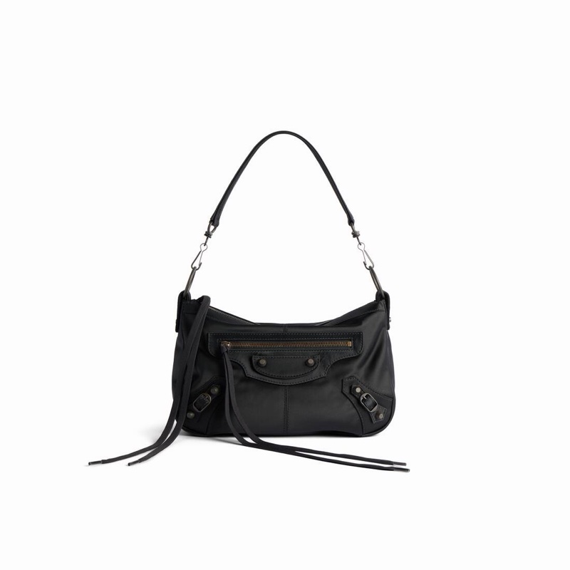 Balenciaga 男士 Le City Moto 小號單肩包均碼碼小號、28cm*11cm*18cm-0
