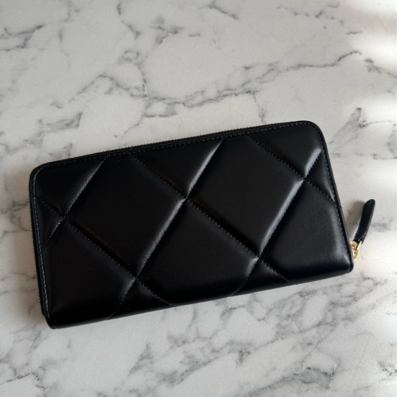 Chanel黑色19ㄇ拉長夾 真心超推❤️‍🔥-2