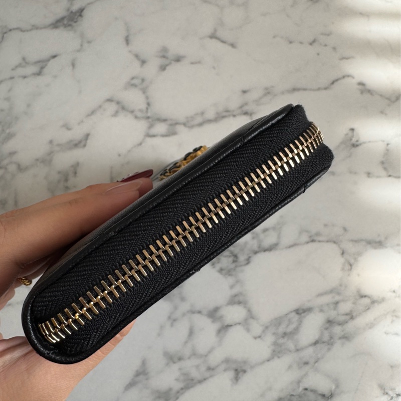 Chanel黑色19ㄇ拉長夾 真心超推❤️‍🔥-3