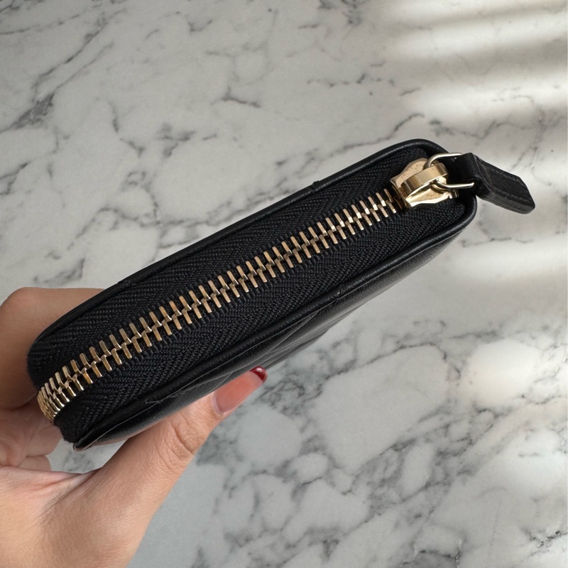 Chanel黑色19ㄇ拉長夾 真心超推❤️‍🔥-5