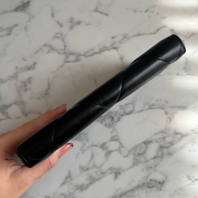 Chanel黑色19ㄇ拉長夾 真心超推❤️‍🔥-7