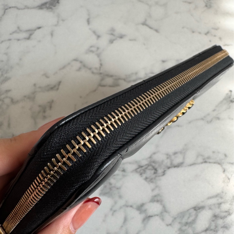 Chanel黑色19ㄇ拉長夾 真心超推❤️‍🔥-11