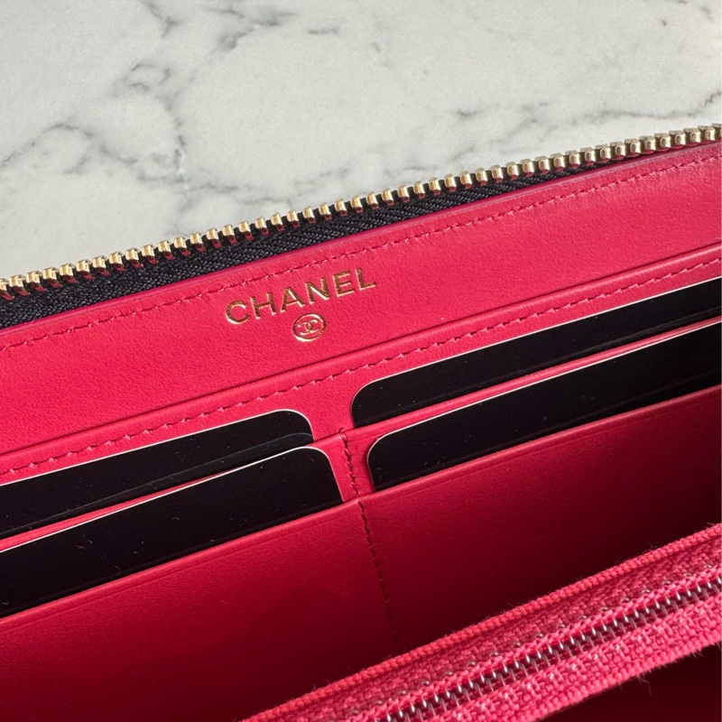 Chanel黑色19ㄇ拉長夾 真心超推❤️‍🔥-14