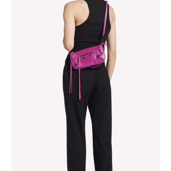 Balenciaga 女士 Le City 單肩包均碼碼常規、25cm*4cm*14cm-7