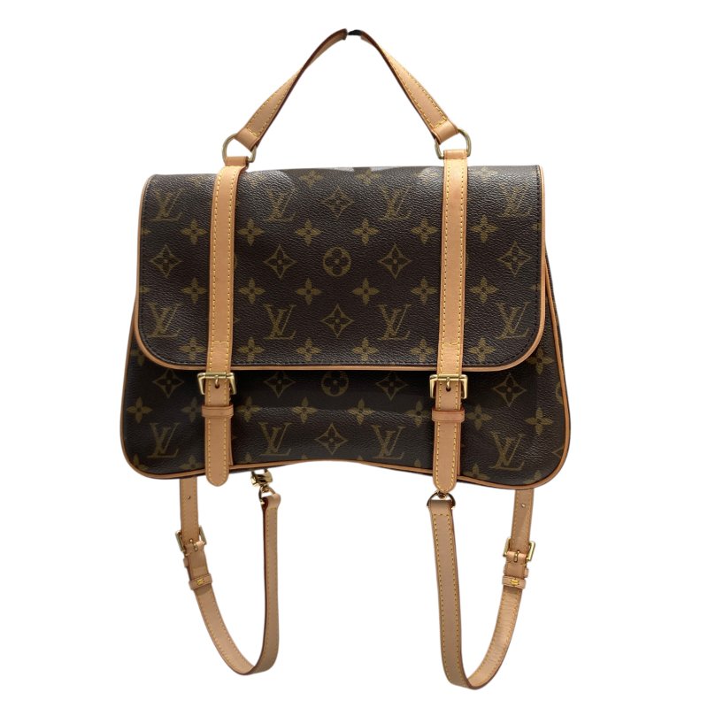 LOUIS VUITTON 路易威登 MONOGRAM MAREL SAC ADO M51158 雙肩包 PVC帆布 老花 棕色-0