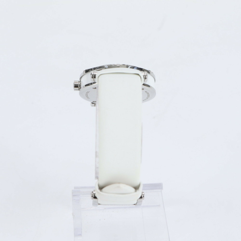 Tiffany Atlas 心型日期石英腕錶，銀白色，時尚女士腕錶-3