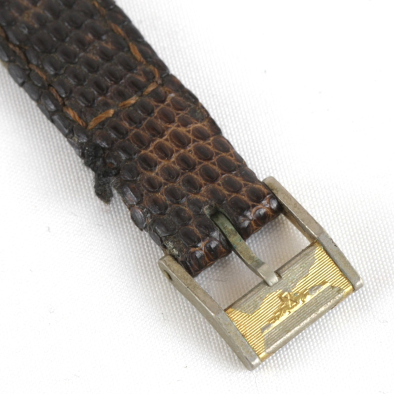 浪琴錶女士手動上鍊不鏽鋼腕錶，含金-10